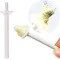 50pcs accessoires de beauté outils enlever les poils du nez Pp bâton nez cheveux Ceromel sans danger beurre-beauté nez cheveux cire bâton