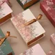 Boîte-cadeau de mariage créative en forme de livre pour invités boîtes d'emballage papier
