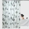 Rideau de douche imperméable avec crochet rideaux de baignoire College modernes écrans HOScreens