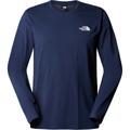 The North Face Herren Simple Dome Longsleeve (Größe L, blau)