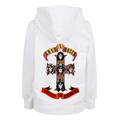 Kapuzenpullover F4NT4STIC "Guns 'n' Roses Appetite For Destruction" Gr. 146/152, weiß Mädchen Pullover Hoodie Sweatshirts