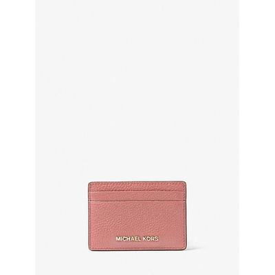 Pebbled Leather Card Case