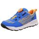 Sneaker SUPERFIT "FREE RIDE WMS: mittel" Gr. 35, bunt (blau, orange) Kinder Schuhe