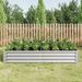 Raised Garden Bed Outdoor, 6×3×1ft , Metal Raised Rectangle Planter Beds for Plants, Vegetables and Flowers