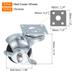 Ball Caster Wheels with Brake, 4pcs Furniture Casters