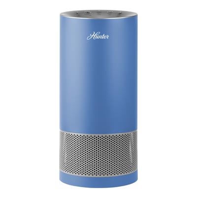 Hunter HP400 Round Air Purifiers for Home, True HEPA Air Purifier Tower for Pets, Odors, Allergens, Smoke, Dust, VOC's.
