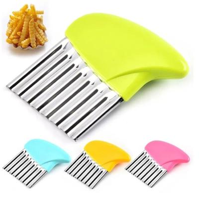 Stainless Steel Wavy Crinkle Cutter