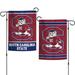 South Carolina State Bulldogs 12.5â€� x 18 Double Sided Yard and Garden College Banner Flag Is Printed in the USA
