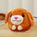 Plush Dog Toy Active Moving Pet Plush Toy with Detachable Cover Cartoon Animal Interactive Dog Toy Talking and Moving Dog Toy Electronic Sound Dog Toy Shake Bounce Boredom Toys for Small Medium Dogs