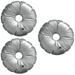 3pcs Beach Terrace Umbrella Base Outdoor Umbrella Base Weight Bag Water Injection Pouch