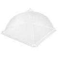 HANXIULIN Mesh Food Fruit Cover Net 3 Pack 17 Inch Large and Strong Collapsible Mesh Cake Covers Net Mesh Food Covers Umbrella for Keeping Out Food Cover Net Home Garden Products White