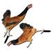 2Pcs Yard Stakes Chicken Stake Decors Realistic Hen Stakes Ornaments Rustic Patio Stakes Yard Adornments
