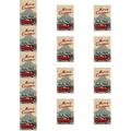 13pcs Christmas Garden Flag Decorative Merry Christmas Double-sided Banner with Red Truck Christmas Tree Pattern Garden Yard Lawn Outdoor Decoration 30 x 45 cm