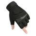 Half Finger Summer Sports Bike Gloves Shockproof Breathable Bike Gloves Cycling Gloves Gloves for Men Women(Black/XL)