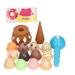 Ice Cream Balancing Game Learning Pretend Play Food Ice Cream Cone Play Game for Kids Table For 3-6 Year Old