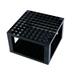 2pcs 96 Hole Pencil and Brush Holder Desk Stand Organizer Holder for Drawing Markers Paint (Black)