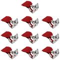 Hemoton 10pcs Punch-free Kitchen Sink Mounting Clips Support Sink Clamps Sink Fixed Clamps for Kitchen