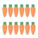 Kkewar Creative Eraser 30pcs Novelty Carrot Shape Pencil Eraser Creative Stationery Office School Supplies Gift for Kids Students