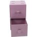 2pcs Desk Organizer Drawer Tabletop Stackable Drawers Cosmetics Box Jewelry Storage Case