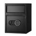 Depository Safe Digital Depository Safe Box Electronic Steel Safe with Keypad Locking Drop Box with Slot Metal Lock Box with Two Emergency Keys for Your Valuables