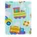 OWNTA Cute Cartoon Airplane Train Anchor Cars Air Hot Balloon Pattern Book Accessories: PU Leather Protective Cover with Polyester Inner Cloth - Suitable for Different Occasions - 6.3x8.7 Inches