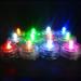 Waterproof Submersible Led Lights Tea Lights for Vases Fountain Pool Wedding Party Decoration(6/12/24/36/48pcs)