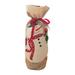 Purse Boxes Storage Set Decoration Christmas Home Christmas Linen Snowman Embroidery Man Old Bottle Restaurant Set Hotel Housekeeping & Organizers Organizing Stuff for Bedroom