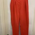 Lululemon Athletica Pants & Jumpsuits | Lululemon Your True Trouser High Rise Pant 7/8 Carnation Red Nwt | Color: Red | Size: 4