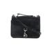Rebecca Minkoff Leather Satchel: Pebbled Black Solid Bags