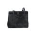 Salvatore Ferragamo Leather Tote Bag: Pebbled Black Solid Bags