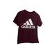 Adidas Shirts | Adidas The Amplifier Tee Maroon White Logo Graphic Short Sleeve Tee Mens Size S | Color: Red/White | Size: S
