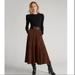 Ralph Lauren Skirts | Lauren Ralph Lauren Midi Skirt In Empire Brown | Color: Brown | Size: 4