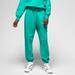 Nike Pants & Jumpsuits | Nike Jordan Wordmark Sweatpants Fleece Pants Pockets Cotton Teal White Pants L | Color: Blue/Green | Size: L