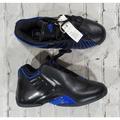 Adidas Shoes | Adidas Tmac 3 Restomod Athletic Basketball Shoes Black Blue Gy0258 Mens Size 9 | Color: Black/Blue | Size: 9