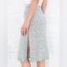 Brandy Melville Skirts | Brandy Melville Phoebe Long Skirt | Color: Blue/Green | Size: One Size