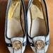 Michael Kors Shoes | Michael Kors Logo Flats | Color: Blue/White | Size: 7.5