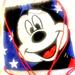 Disney Accessories | Disney “Mickey Mouse”Terry Towel Bag | Color: Blue/Red | Size: Osbb