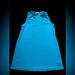 Michael Kors Dresses | Michael Kors Ruffled V Neck Mini Dress | Color: Blue | Size: 1x