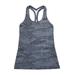 Lululemon Athletica Tops | Lululemon Cool Racerback Ii Meisai Ice Grey Black Tank Top | Color: Black/Gray | Size: 4