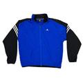 Adidas Jackets & Coats | Adidas Mens Size L Jacket Golf Mesh Lined Running Training Activewear Full Zip | Color: Black/Blue | Size: L