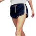 Athleta Shorts | Athleta Colorblock Shorts Zip Pockets Pull On Drawstring Black White 6 | Color: Black/White | Size: 6