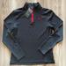 Nike Tops | Nike Dry Training Long Sleeve Half Zip Top Womens Black/Red Nwt Small | Color: Black/Red | Size: S