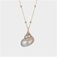 Mknaz Conch Necklace Shell Gold Chain Necklace Women Seashell Choker Necklace Pendants Jewelry Bohemian (Color : Enl0172 4)