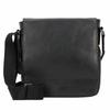 Greenburry Pure Black Umhängetasche Leder 22 cm black Schwarz Herren