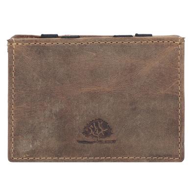 Greenburry Vintage Geldbörse Leder 7.5 cm brown Braun Herren Image