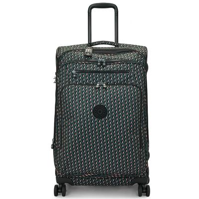 Kipling Basic Prt New Youri Spin 4 Rollen Trolley M 68 cm mit Dehnfalte 3d k pink Grau Damen Image