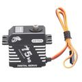 75KG Digital Servo, Waterproof High Torque RC Servo Motor with 25T Servo Horn, Full Metal Gear Steering Servo for 1/10 1/8 1/5 RC Car Robot, Helicopter, Boat (Control Angle 180°)