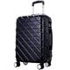 REEKOS Carry-on Suitcase Luggage Carry On Luggage with Spinner Wheels Luggage Travel Suitcase Hardshell Lightweight Suitcase Carry-on Suitcases Carry On Luggages (Color : Black, Size : 20inch)