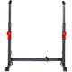 Squat Stand Dipping Station Gym Weight Bench Press Stand Folding Squat Rack Stands with Weights Pull Up Bar, Weight Racks for Squats and Bench Press Bar and Weights Set Bench Press Rack Gym Equip