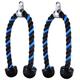 Yardwe 2pcs Pull Rope Tricep Rope Cable Rope for Workout Fitness Wockout Tricep Bar Cable Rope for Bodybuilding Exercise Gym Heavy High-strength Nylon Filament Rope Body Puller